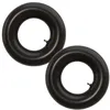 Image de Wiltec Lot de 2x Chambre à air 13x5.00-8 pour pneu de tracteur à pelouse   avec Valve coudée   capacité de charge max. 300 kg   pour