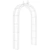Image de Gloriette de jardin - CLP - Arche à rosiers SUN - Métal - 260 cm - 6 couleurs disponibles