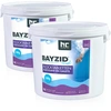 Image de Floculant En Galets Bayzid® 2 X 5 kg (100 g)   Pastilles De Haute Qualité Pour Piscines Avec Filtration À Sable