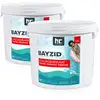 Image de Granulé De Chlore Choc Stabilisé Bayzid®   Sceaux De 2 X 5 Kg Pour Désinfection Rapide Et Entretien Efficace De Piscine