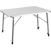 Image de Table de camping CASARIA® en aluminium pliante réglable en hauteur 50 69cm Table de jardin portable 80 x 55 cm Intérieur extérieur