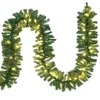 Image de Casaria Guirlande de Noël lumineuse 5m 100 LED blanc chaud Sapin artificiel Décoration de noël intérieur extérieur