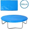 Image de Bâche pour trampoline en PE - Housse de protection de 366cm bleu