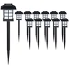 Image de MONZANA® Set de 12 lampes solaires piquet pour jardin 8h autonomie lumière extérieur LED interrupteur crépusculaire