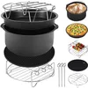 Image de Set densemble daccessoires 9 pièces pour friteuse à air chaud cuisine moule