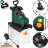Image de GARDEBRUK® Broyeur végétaux et Branches 3100W Branches Max. 45mm électrique Sac 60L Rouleau Silencieux déchiqueteuse composteur