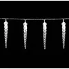 Image de Guirlande lumineuse 80 LED 13 m blanc stalactite télécommande fonction timer classe de protection IP44 8 modes guirlande électrique