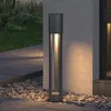 Image de Sogood Lampe LED sur Pied Extérieure 10W avec LED Lampe Jardin Étanche IP65 3000K Light Extérieure Gris NeoForge 70cm