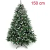 Image de YORBAY Sapin de Noël avec pied - Décoration avec neige - 150 cm