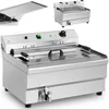 Image de Friteuse À Beignets Fish And Chips Avec Égouttoir 9000 W 30 L 400 V