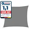 Image de Voile D'ombrage, Respirant, Gris 3 X 3 M - Floordirekt