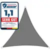 Image de Voile D'ombrage, Respirant, Gris 5 X 5 X 7 M - Floordirekt