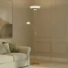 Image de Lampadaire LED - LAMPENWELT.DE - Yveta - Intensité variable - Liseuse - Design contemporain