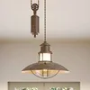 Image de Lindby Suspension Louisanne à intensité variable (Bord de mer) en Marron Métal e. a. pour Couloir (1 lampeà E27) Luminaire Lampe