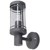 Image de Applique extérieure - Lindby - lampe murale extérieure - Acier inoxydable - gris foncé transparent