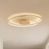 Image de LED Plafonnier Joline (Moderne) en Doré Métal e. a. pour Salon & Salle à manger (1 lampeà) Eclairage Lampe Luminaire Plafond
