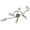 Image de Lindby Spot Arda à intensité variable (Moderne) en Gris Verre e. a. pour Salon & Salle manger (à 6 lampes E14) Lampe encastrable