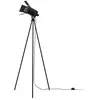 Image de Lampadaire salon - Lindby - lampe sur pied - - noir mat