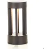 Image de LED Borne Eclairage Exterieur Jordis (Moderne) en Noir Aluminium (1 lampeà) Lumineuse Luminaire Lampe Jardin Led