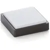 Image de Plafonnier extérieur ampoules LED - Lindby - luminaire de plafond extérieur - - 22 2 x 22 2 x 6 cm - anthracite blanc