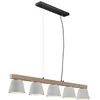 Image de Suspension - Lucande - lampe suspendue - Béton - gris chêne