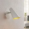Image de Lucande applique à intensité variable pour salon et salle à manger Wibke en métal blanc 9624460