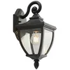 Image de Lindby Applique Exterieur Cerys à intensité variable (Antique Classic) en Noir (1 lampeà E27) Murale Luminaire Lampe Jardin