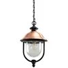 Image de Lindby Luminaire extérieur Clint à intensité variable (Antique Classic) en Cuivre Aluminium (1 lampeà E27) Suspension