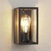 Image de Applique extérieure à intensité variable Filimon - Lindby - Aluminium noir - IP44