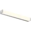 Image de LED Applique Murale Klea (Moderne) en Argent Aluminium e. a. pour Salle de bain (1 lampeà) Luminaire salle Lampe WC