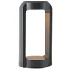 Image de LED Borne Eclairage Exterieur Habsa (Moderne) en Noir Aluminium (1 lampeà) Lumineuse Luminaire Lampe Jardin Led