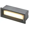 Image de Éclairage descalier extérieur ampoules LED - Lucande - balise descalier - Aluminium - anthracite
