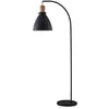 Image de Lindby Lampadaire Trebale (Scandinave) en Noir Métal e. a. pour Salon & Salle à manger (1 lampeà E27) Sur Pied Lampe a de Sol