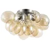 Image de Plafonnier - Maytoni - 4 Lampes - Métal Chrome - Verre - Moderne