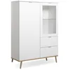 Image de Buffet Haut Göteborg 2 Portes 2 Tiroirs Blanc