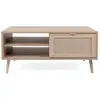 Image de Finori table basse bali 55a chêne sonoma et impression de canne 3046