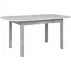 Image de Table a manger kayri rectangulaire 120-160 cm beton blanc extensible KAYRI003082