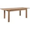 Image de Table à manger extensible 6-10 personnes - Rectangulaire - MDF - Industriel - Bergen - L 160-200 x P 75 x H 90 cm