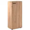 Image de Meuble a chaussures satos - chene artisan - 100 x 110 x 34 cm - capacité 12 paires AUC1709606433094