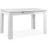 Image de Table extensible - BIRMINGHAM - 80A - Ouverture synchonisée automatique - Décor blanc - 6 / 8 personnes - 125-165 x 75 x 80 cm