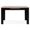 Image de Table extensible - birmingham - 80a - ouverture synchonisée automatique - chene noir 003708