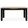 Image de Table extensible - birmingham - 80b - ouverture synchonisée automatique - chene noir - 8 003710