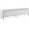 Image de Meuble tv calicosy arona 175 x 38 x 50 cm blanc chêne artisan 003728MTVArona