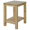 Image de Table De Chevet En Bois Nature