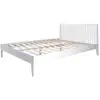 Image de Lit Homestyle4u Sonar 140x200 Blanc Bois De Pin Massif