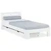 Image de Lit Simple 90x200 Avec Tiroir Et Sommier