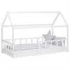 Image de Lit D'enfant 90x200 Cm Lit Cabane Montessori Avec Barriere