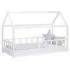 Image de Lit d'enfant 90x200 cm lit cabane montessori avec barriere 2385
