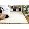 Image de Tapis - SNAPSTYLE - Mona - Velours - Crème - 160x160 cm - Rond