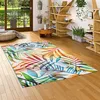 Image de Tapis - PERGAMON - Faro - Motif tropical branche darbre multicolore - 160x230 cm